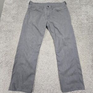 Levis‎ 569 Jeans Mens 33x32 (Fits 34x29) Gray Loose Straight Denim Skater